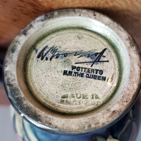 WILLIAM MOORCROFT SMALL JUG POTTERY, 1930'S ENGLAND - Picture 9 of 10